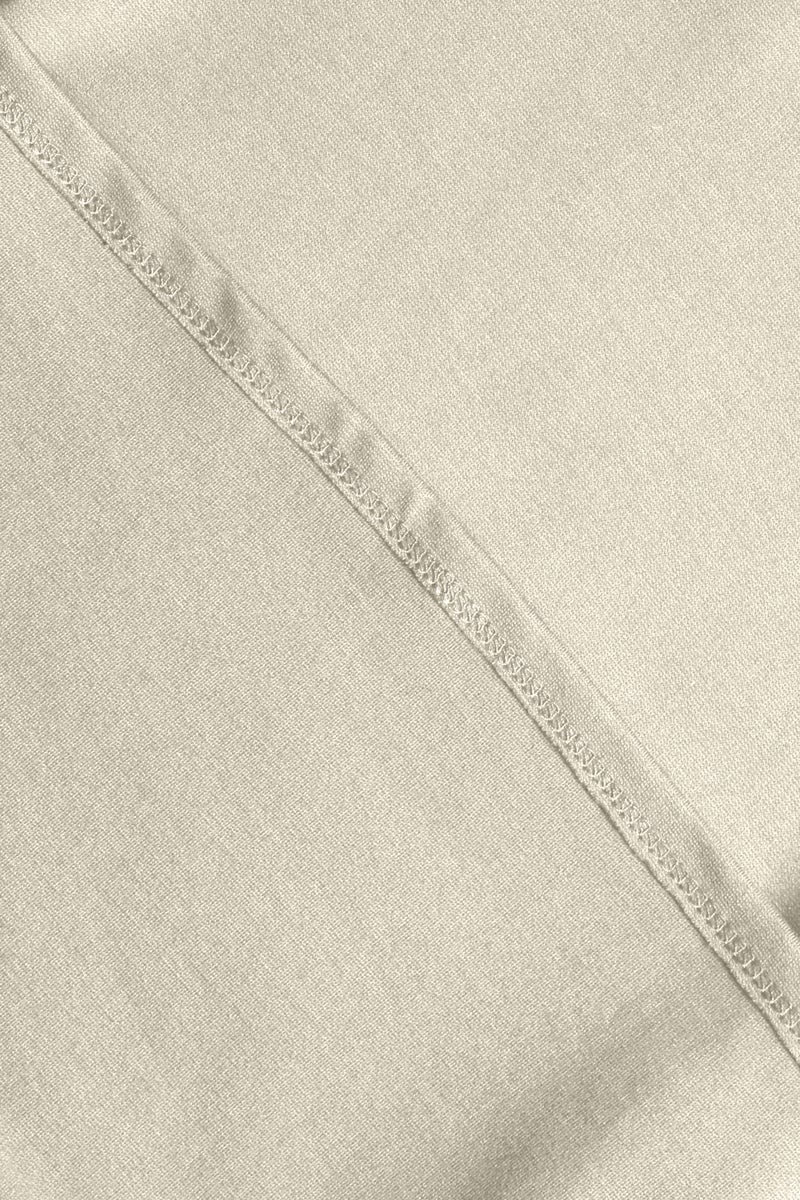 Simlu Pencil Skirts For Women Off White Skirts For Women Knee Length, Ivory, Large - Image 5